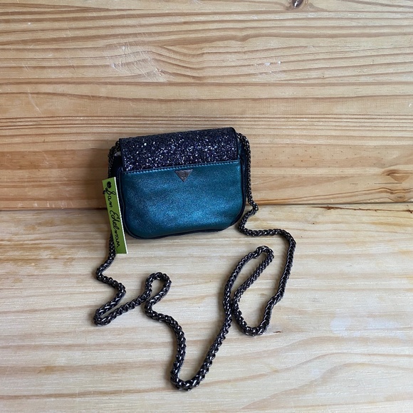 SAM EDELMAN Teal an Sparkly Crossbody Bag - Picture 2 of 5